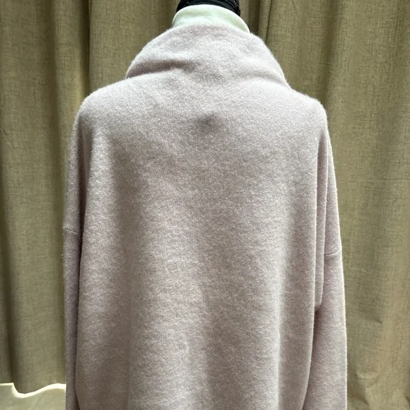 Vince Blush Cashmere Cowl-Neck SweaterNWT l Scandi Girl Edit